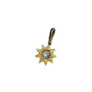 Authentic juicy couture sun Sunburst Pendant charm bracelet